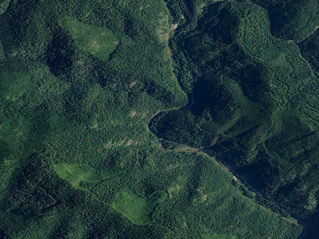 Aerial image of Fire Prevention Disp. Site #25