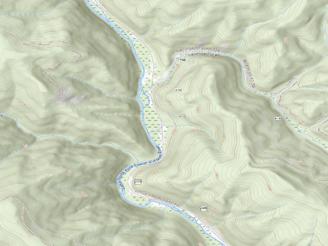 USGS topographic map of Fire Prevention Disp. Site #26