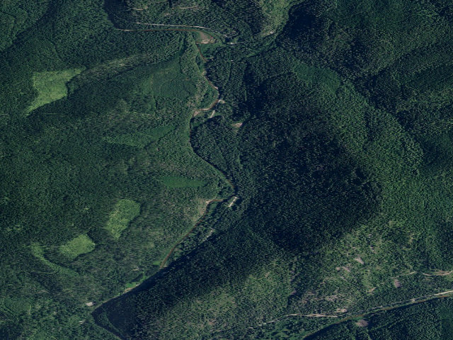 Aerial image of Fire Prevention Disp. Site #45