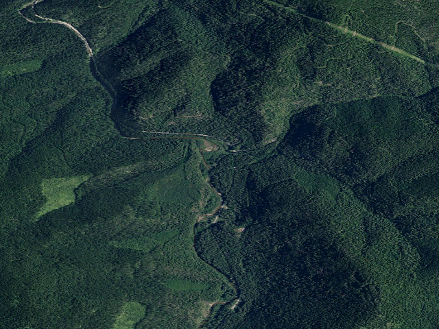 Aerial image of Fire Prevention Disp. Site #46