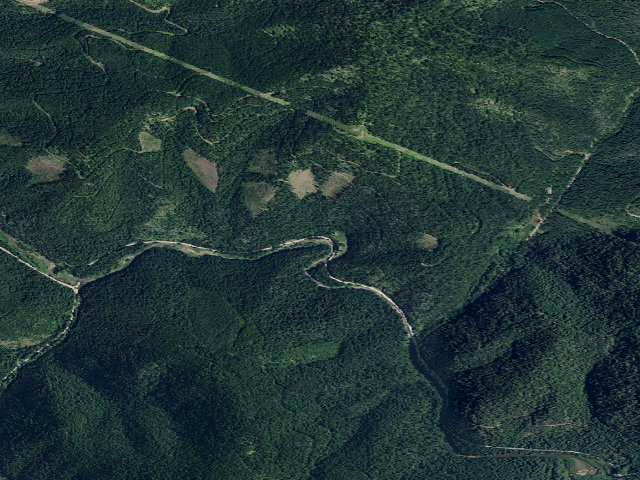 Aerial image of Fire Prevention Disp. Site #61