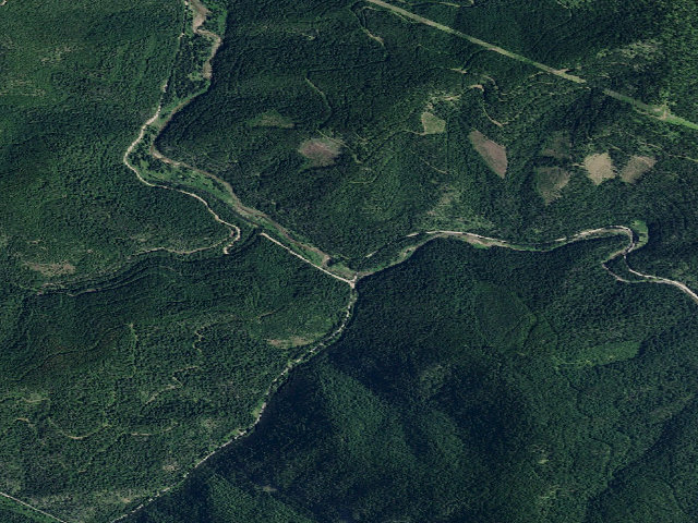 Aerial image of Fire Prevention Disp. Site #64