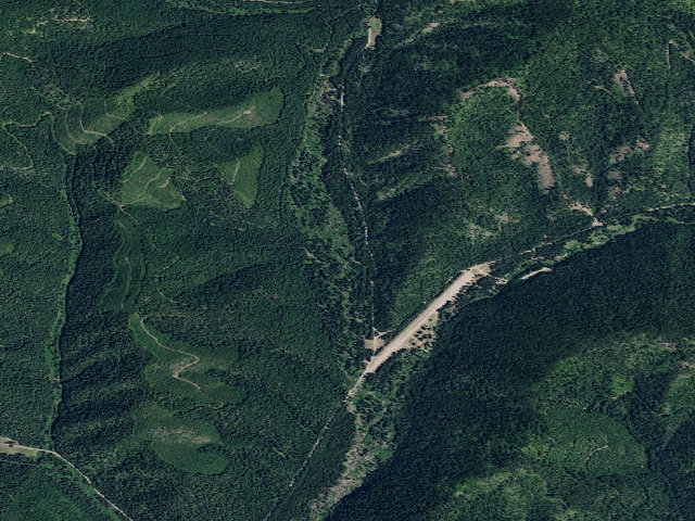 Aerial image of Fire Prevention Disp. Site #83
