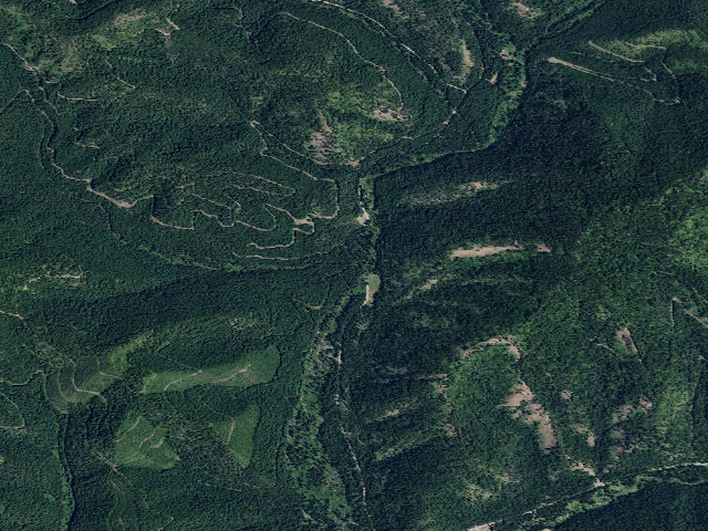 Aerial image of Fire Prevention Disp. Site #85