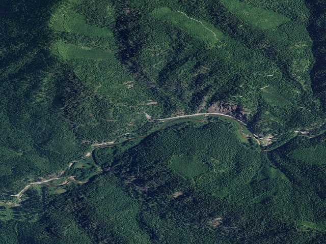 Aerial image of Fire Prevention Disp. Site #9