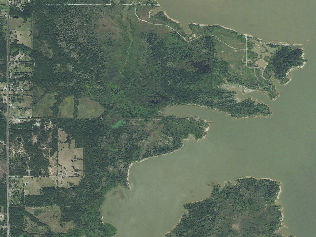 Aerial image of Fire Station 1 (Hugo WMA)