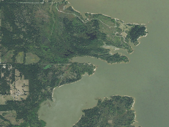 Aerial image of Fire Station 2 (Hugo WMA)
