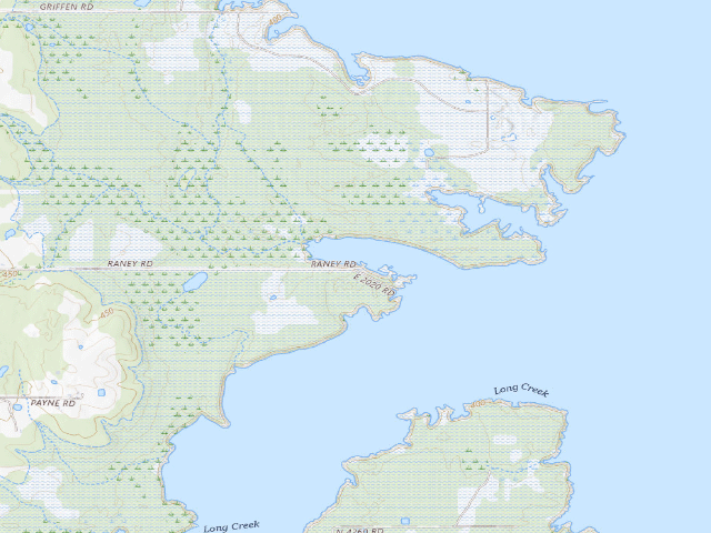 USGS topographic map of Fire Station 2 (Hugo WMA)
