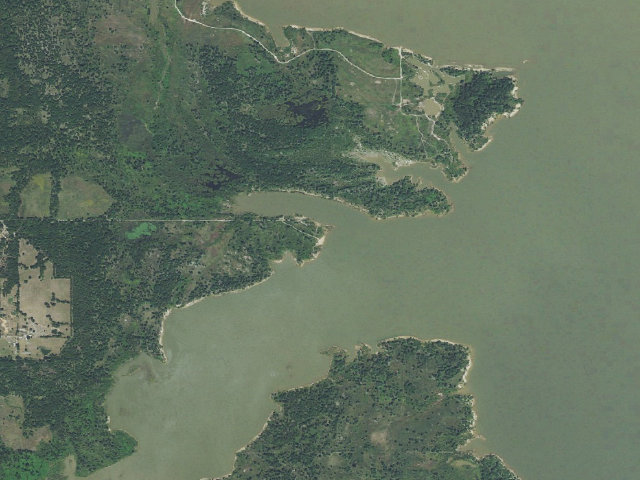Aerial image of Fire Station 4 (Hugo WMA)