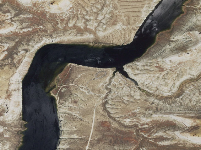Aerial image of Firehole
