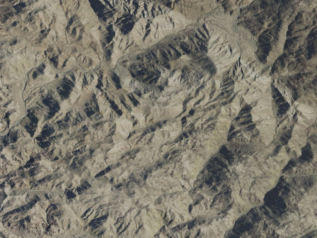 Aerial image of Fish Creek Mountains Wilderness