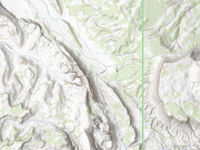 USGS topographic map of Fish Lake National Forest