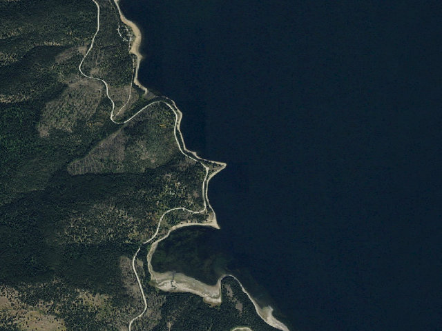 Aerial image of Fish Pt