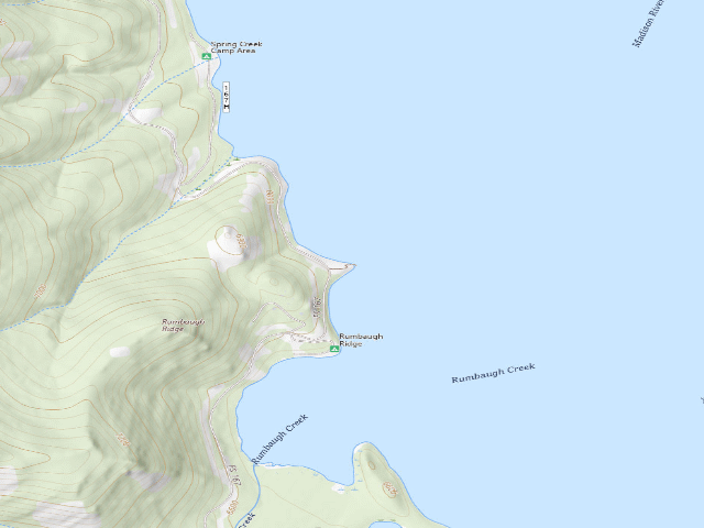 USGS topographic map of Fish Pt