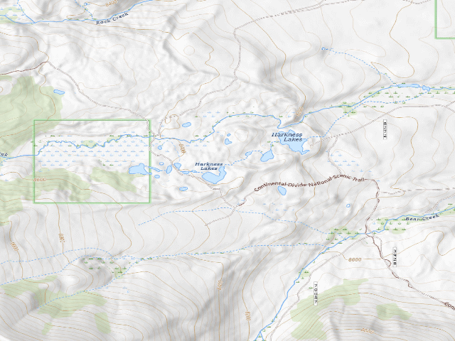 USGS topographic map of Fisherman 1