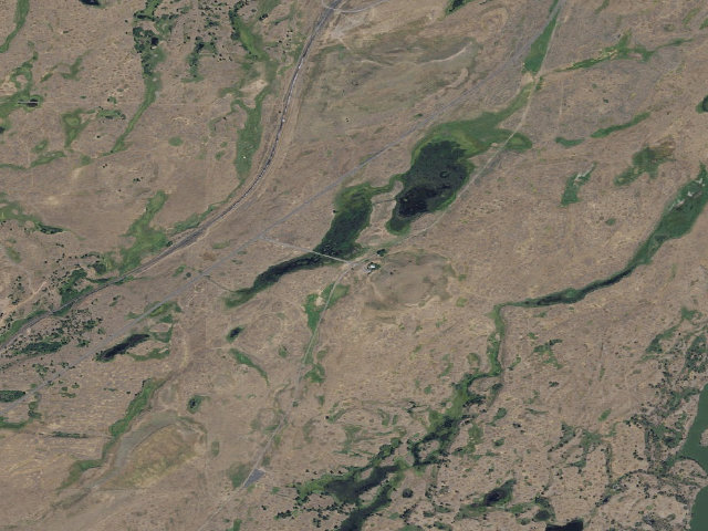 Aerial image of Fishtrap Recreation Area