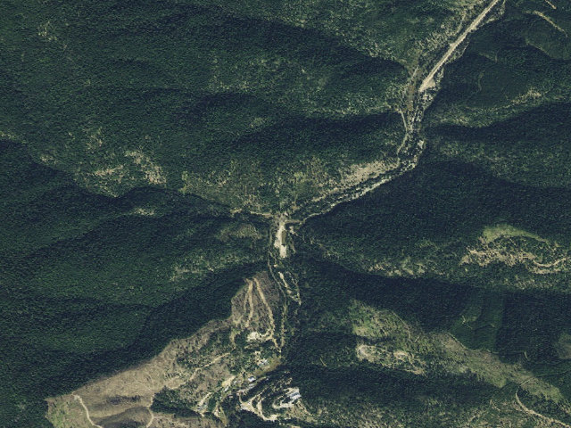 Aerial image of Five Mile Cg