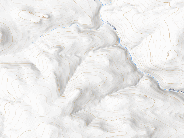 USGS topographic map of Five Springs