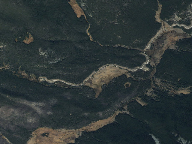 Aerial image of Flagging