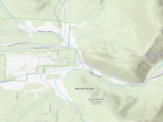 USGS topographic map of Flags