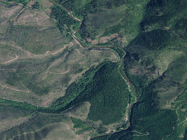 Aerial image of Flat Creek A