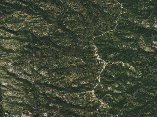 Aerial image of Flat Rocks Cg