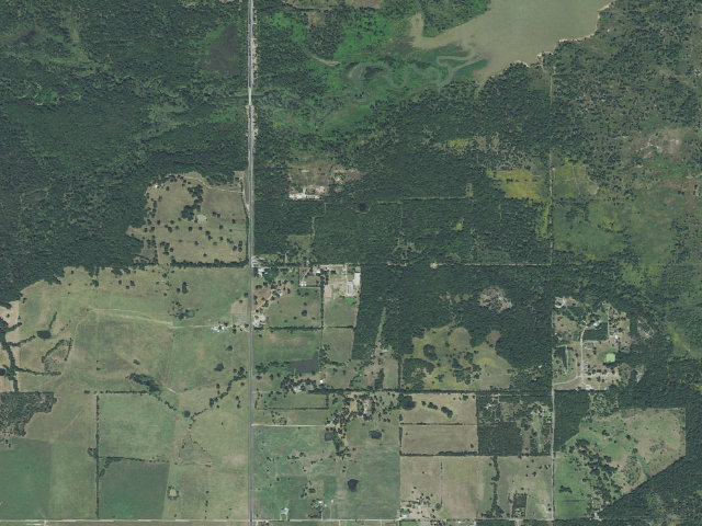 Aerial image of Flats (Hugo WMA)