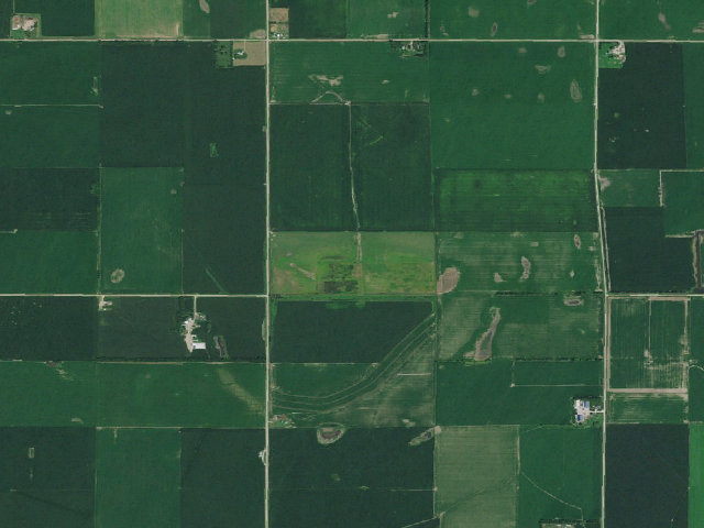 Aerial image of Flatsedge WMA
