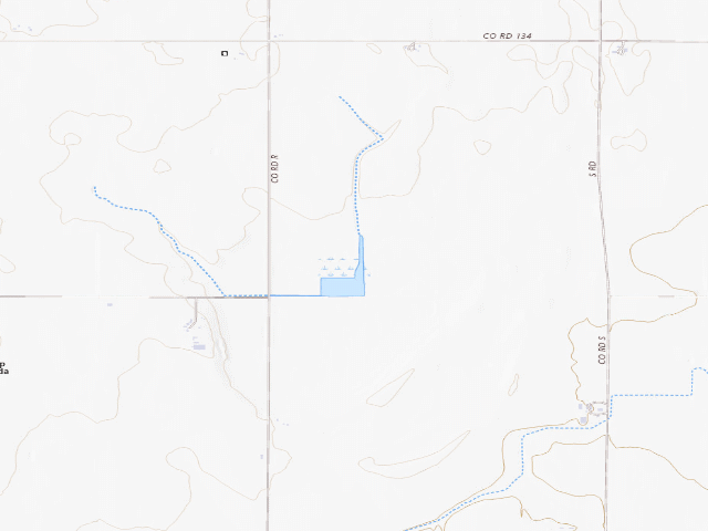 USGS topographic map of Flatsedge WMA