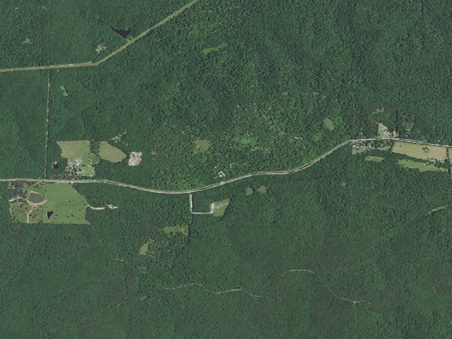 Aerial image of Flatwoods Conservation Area