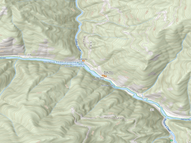 USGS topographic map of Fogbeach-007