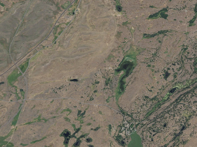 Aerial image of Folsom Farm Recreation Site