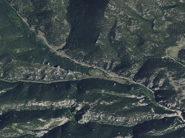 Aerial image of For Rd 266-Yogo Ck