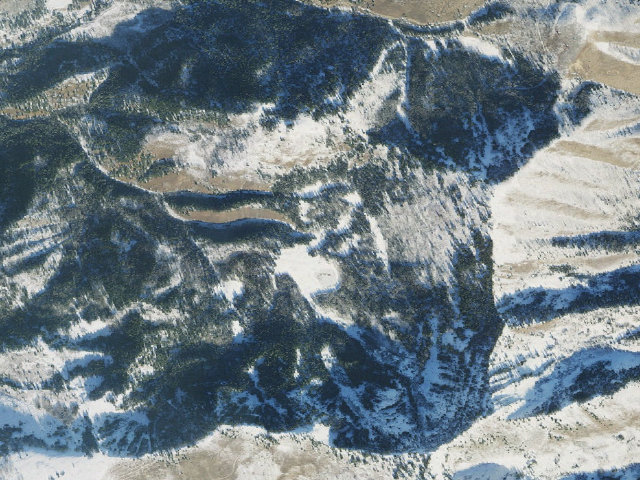 Aerial image of Forest Lake Dispersed Area