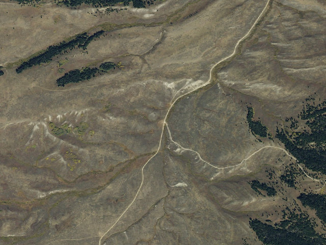 Aerial image of Forest Rd 100