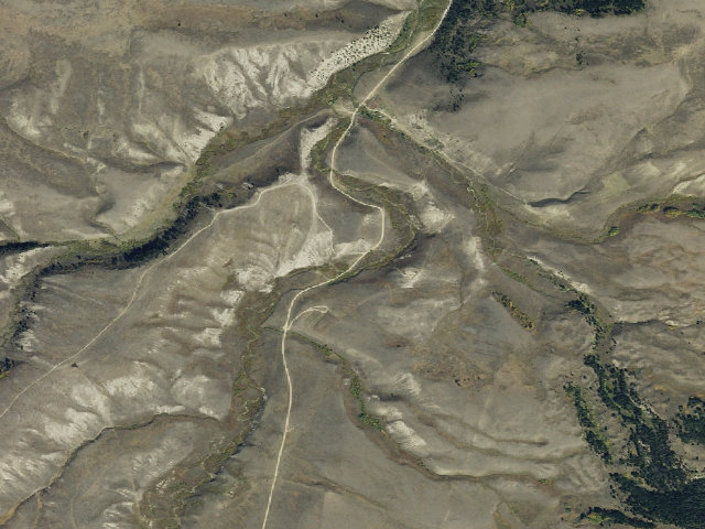 Aerial image of Forest Rd 100