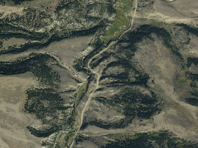 Aerial image of Forest Rd 100