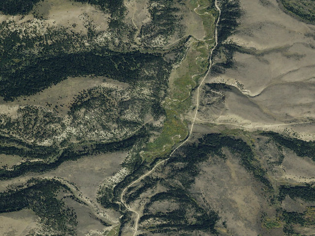 Aerial image of Forest Rd 100