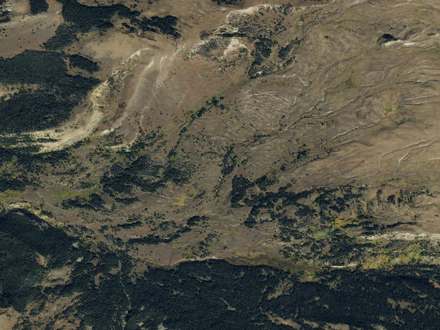 Aerial image of Forest Rd 1021B