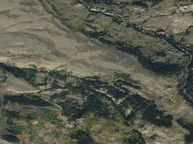 Aerial image of Forest Rd 1210