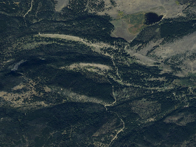 Aerial image of Forest Rd 1249