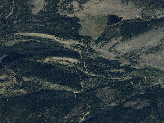 Aerial image of Forest Rd 1249