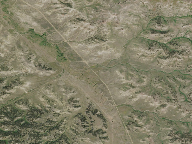 Aerial image of Forest Rd 1313A