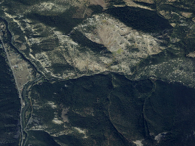 Aerial image of Forest Rd 132