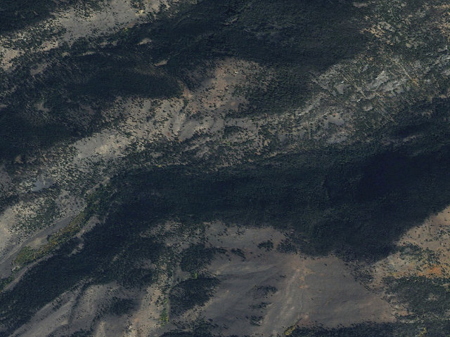 Aerial image of Forest Rd 158