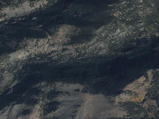 Aerial image of Forest Rd 158