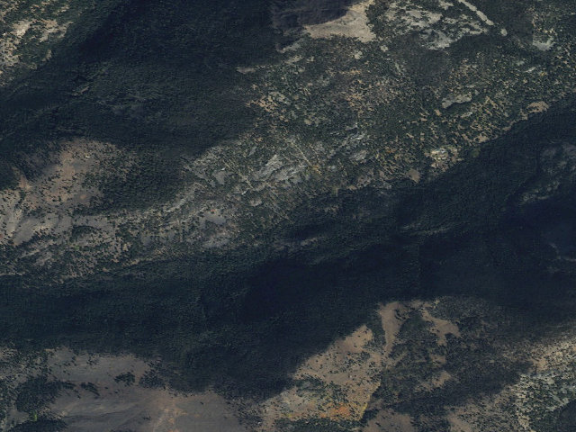 Aerial image of Forest Rd 158