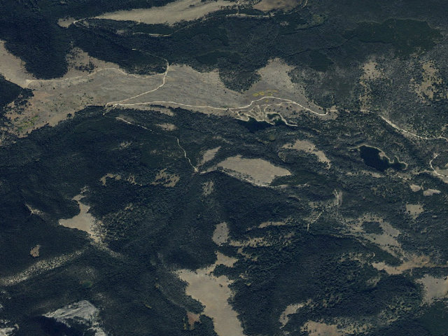 Aerial image of Forest Rd 160D