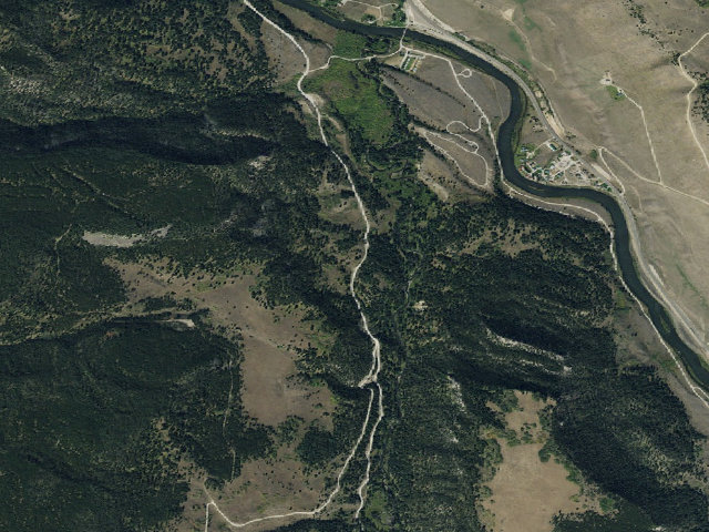 Aerial image of Forest Rd 209