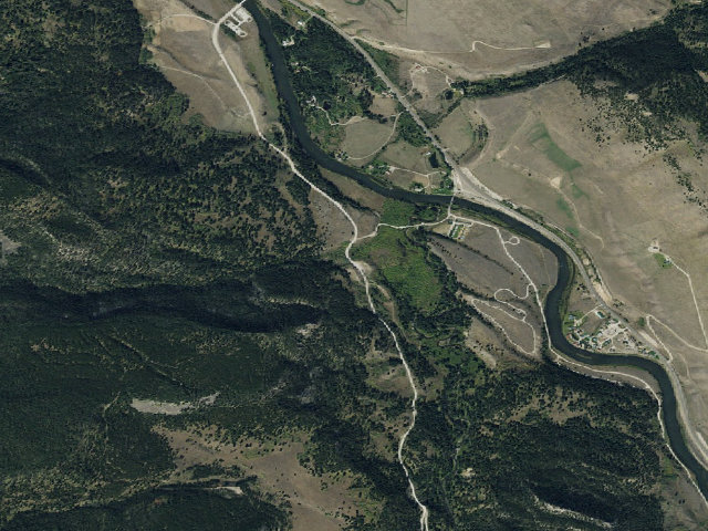 Aerial image of Forest Rd 209